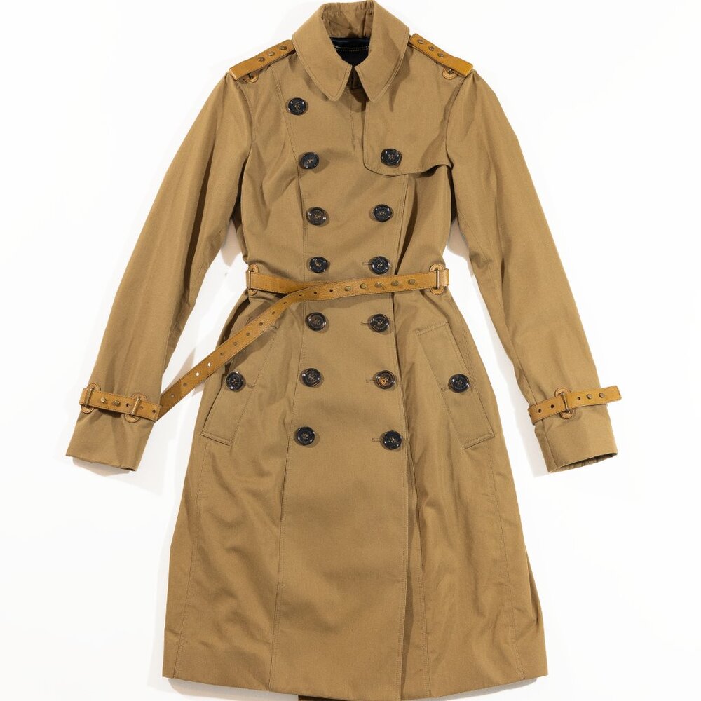 Burberry classic brown trench coat